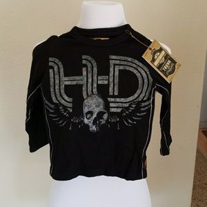 Harley Davidson kids long sleeve shirt